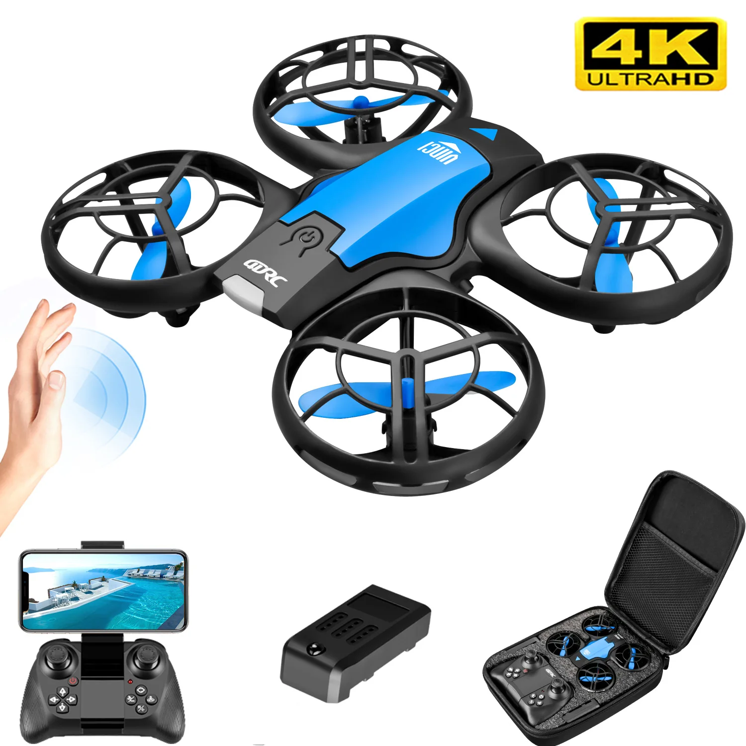 Drone Racing Camera - V8 Nowy Mini Dron 4K Profesjonalny