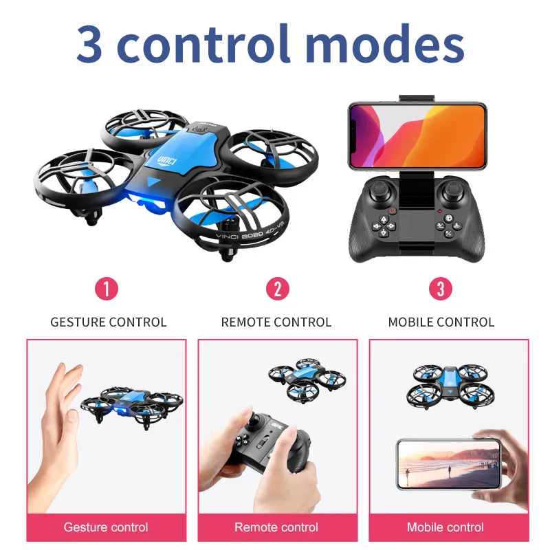 V8 Nowy Mini Dron 4K Profesjon – Drone Racing Camera recenzja i cena