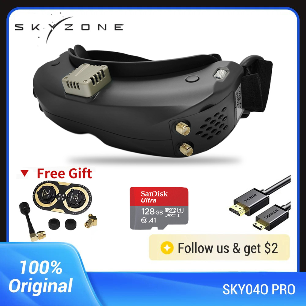 Okulary FPV Skyzone SKY04O PRO – Drone Racing Gate recenzja i cena