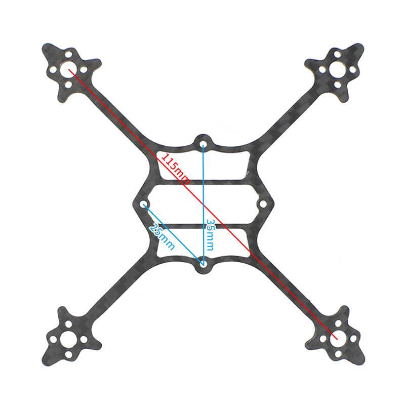 Płyta dolna o rozstawie osi 11 – Drone Racing Gate recenzja i cena