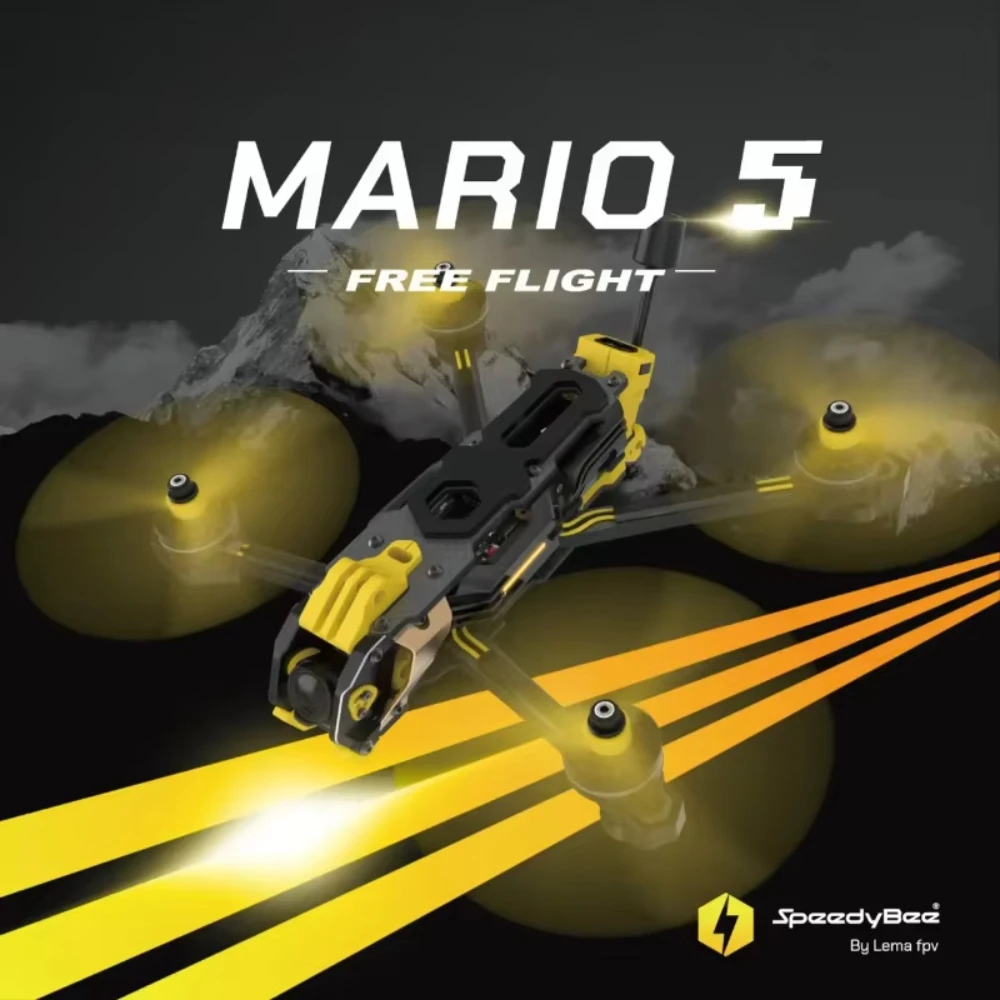 Zestaw ramy Speedybee Mario 5  – Drone Racing Frame recenzja i cena
